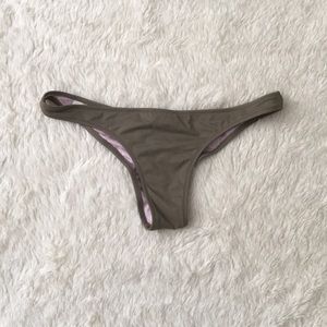 Victoria's Secret Swim - VS camo green itsy bikini bottom Victoria's Secret Swim - VS camo green itsy bikini bottom